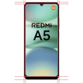 Pikkukuva 4 / 5: Karkaistu Lasi - Phonillico® - Xiaomi Redmi A5 4G - Pakkaus 2 - Naarmuuntumaton - Näytön suoja Transparent
