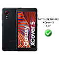 Miniatyrbillede 2 af 5: Hærdet glas - Phonillico - Samsung Galaxy XCover 5 - Pakke med 2 - Ridsefast - Gennemsigtig Transparent