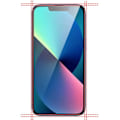 Miniatyrbillede 4 af 4: Hærdet Glas til iPhone 14 [Pakke 2] Sort Anti-Spion Film Skærmbeskyttelse Phonillico® Svart