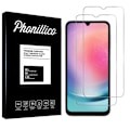 Miniatyrbillede 1 af 5: Forstærket Glas til Samsung Galaxy A24 4G [Pakke 2] Skærmbeskyttelsesfilm Phonillico Transparent