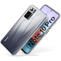 Miniatyrbillede 2 af 4: Coque til Xiaomi REDMI NOTE 10 PRO - Transparent Housse Etui i Silikone i 2 Dele, Foran og Bagpå, Stabelbar Phonillico® Transparent