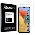 Miniatyrbillede 1 af 4: Hærdet Glas til Samsung Galaxy M14 5G [Pakke 2] Skærmbeskyttelsesfilm Phonillico®