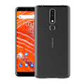 Miniatyrbillede 4 af 4: Coque Nokia 3.1 PLUS Gel TPU Gennemsigtig Silikone Blød Ultra Tynd [Phonillico®]