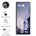 Miniatyrbillede 4 af 6: Coque til Samsung Galaxy Z FOLD 6 og beskyttelse af plastikskærm og glas kamera Phonillico® Transparent
