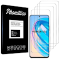Miniatyrbillede 1 af 4: Hærdet Glas til Honor X8A [Pakke 4] Beskyttelsesfilm til Skærm Phonillico®