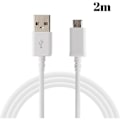 Miniatyrbild 1 av 4: Kabel för Samsung Galaxy A10, A6-A7-J6 2018, A3-A5-J7-J5-J3 2016-2017, S7 - Micro USB-laddningskabel 2 meter [Phonillico®]