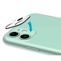 Miniatyrbillede 2 af 4: Beskyttelseskamera - Phonillico - iPhone 11 - Sæt af 2 - Hærdet glas - Ridsefast Transparent