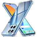 Miniatyrbillede 1 af 4: Coque til Honor 70 LITE - Stødabsorberende TPU Blød Transparent Phonillico®