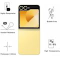 Miniatyrbillede 3 af 6: Beskyttelsesfilm - Phonillico - Samsung Galaxy Z FLIP 6 - Pakke med 2 - hærdet glas - Ridsefast Transparent