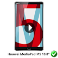 Pikkukuva 2 / 3: Suojausnäyttö Huawei MediaPad M5 10 [Pakkaus 2] Kestävä Ultra Ohut Muovikalvo Phonillico