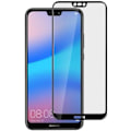 Miniatyrbillede 1 af 4: Hærdet Glas - Phonillico® - Huawei P20 LITE - Sort Kant - Ultra Slidstærk - Skærmbeskyttelse Svart