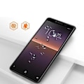 Miniatyrbild 4 av 4: Härdat Glas för Sony Xperia 10 II [Pack 2] Transparent Film Svart Kant Skärmskydd Phonillico®