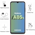 Pikkukuva 3 / 5: Suojaa Samsung Galaxy A05S:lle [Paketti 4] Phonillico® Näytönsuojakalvo Transparent