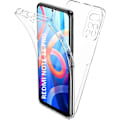 Pikkukuva 1 / 4: Coque voor Xiaomi Redmi Note 11 PRO - Redmi Note 11 PRO 5G - Etui 360 Integraali 2 Osaa Etu Taakse Phonillico® Transparent