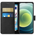 Miniatyrbillede 2 af 4: Coque til iPhone 13 PRO MAX (6,7") - Sort Wallet Klap Magnetisk Låg Kortopbevaring Phonillico® Svart