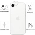 Miniatyrbild 3 av 5: Skyddskamera - Phonillico® - iPhone 16e - Paket med 2 - Härdat glas - Repbeständig Transparent