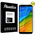 Miniatyrbild 1 av 4: Verre Tempererat Xiaomi REDMI 5 PLUS - [Pack 2] Filmgallsskydd Ultra Motståndskraftigt [Phonillico®]