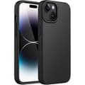 Coque Noir til iPhone 15 PLUS - Silicone Gel TPU Blød Ultra Tynd Beskyttelse Phonillico®