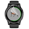 Pikkukuva 1 / 3: Näyttösuojus Garmin Vivoactive 4 - 45mm [Pakkaus 6] Kestävä Ultra Ohut Muovikalvo Phonillico Transparent