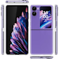 Pikkukuva 4 / 4: Coque pour Oppo Find N2 Flip - Silikoni Geeli TPU Läpinäkyvä Suojaava Pehmeä Phonillico®