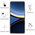 Pikkukuva 3 / 5: Karkaistu lasi - Phonillico® - Xiaomi Poco F7 PRO 5G - 2 kappaleen pakkaus - Näytön suoja - Naarmuuntumiskestävä Transparent