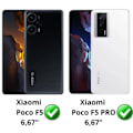Pikkukuva 2 / 4: Lujatettu lasi Xiaomi Poco F5:lle - Poco F5 PRO [Pakkaus 2] Näytön suojakalvo Phonillico® Transparent