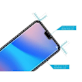 Miniatyrbillede 3 af 4: Hærdet glas kompatibelt med HUAWEI P20 LITE - Beskyttelsesfilm til skærm Phonillico®