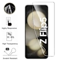 Miniatyrbild 2 av 4: Skärmskydd i plast för Samsung Galaxy Z FLIP 5 [Pack 2] Slitstarkt anti-rep ultratunt Phonillico®