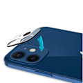 Miniatyrbillede 2 af 4: Beskyttelseskamera til iPhone 12 (6,1") [Sæt af 2] Hærdet glas bagkamera linse film Phonillico® Transparent
