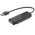 Miniatyrbild 1 av 5: USB 3.0 till SATA-adapter - Ospecificerad - HDD/SSD 2,5" - Plug&Play - Kompatibel med Windows/Mac/Linux