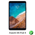 Pikkukuva 2 / 3: Näyttösuojus Xiaomi Mi Pad 4:lle [Paketti 2] Kestävä Ultra Ohut Muovinen Suojakalvo Phonillico