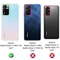 Pikkukuva 2 / 4: Coque pour Xiaomi Redmi Note 11 PRO+ 5G - Redmi Note 11 PRO PLUS 5G - Silikoni TPU Läpinäkyvä Suoja Pehmeä Ohut Phonillico® Transparent