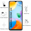 Miniatyrbillede 2 af 4: Hærdet Glas til Xiaomi REDMI 10C [Pakke 2] Beskyttelsesfilm til Skærm Phonillico® Transparent