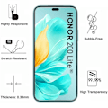 Miniatyrbillede 3 af 6: Coque og 2 Beskyttelsesglas - Phonillico - Honor 200 Lite 5G - Fleksibel - Gennemsigtig - Kradsikker Transparent