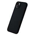 Miniatyrbild 3 av 4: Coque Noir Silikon för iPhone 15 PLUS - Ultra Tunn Mjuk TPU Skydd Phonillico®