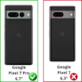 Miniatyrbillede 2 af 4: Beskyttelsesfilm i plast til Google Pixel 7 PRO [Pakke 2] Hydrogel beskytter, ridseresistent, ultra tynd Phonillico® Transparent