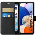Miniatyrbillede 3 af 4: Coque til Samsung Galaxy A14 - Sort Portefølje med Magnetisk Klap til Kortopbevaring Phonillico®