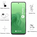 Miniatyrbild 3 av 5: Skyddsfilm - Phonillico® - Motorola Moto G34 5G - Pack med 4 - Härdat glas - Repbeständigt Transparent