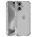 Stötsäkert skal för iPhone 16 - Transparent mjukt silikonskydd Phonillico® Transparent