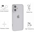 Pikkukuva 3 / 5: Karkaistu Lasi - Phonillico® - iPhone 16 / 16 Plus - 2 Kpl - Takakameran Suoja - Kirkas Transparent