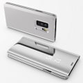 Miniatyrbillede 1 af 4: Coque Rabat Spejl Sølv til Samsung Galaxy A10 - Coque Housse Etui Case Beskyttelse Clear View [Phonillico®]