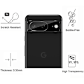 Pikkukuva 3 / 4: Kameran suoja - Phonillico® - Google Pixel 8 - 2 kpl - Karkaistu lasi - Naarmuuntumaton Svart