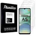 Miniatyrbillede 1 af 5: Hærdet Glas - Phonillico® - Xiaomi Redmi A5 4G - Pakke med 4 - Ridsefast - Skærmbeskyttelse Transparent