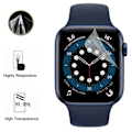 Miniatyrbild 3 av 3: Skyddsglas för Watch Serie 6 - 40mm [Pack 6] Hållbart Ultrafint Plastfilmsskydd Phonillico Transparent