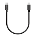 Pikkukuva 1 / 5: Kaapeli 20cm USB-C USB-C Musta Huawei MATE 9 / MATE 9 PRO / MATE 10 PRO Phonillico® Svart
