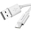 Miniatyrbillede 3 af 3: USB-C-kabel til Huawei MediaPad M5 Lite - MediaPad M5 10 - MediaPad M5 8 - Type-C-kabel Hvid 1 Meter [LOT 3] Phonillico®