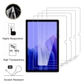 Miniatyrbild 3 av 4: Plastskärmskydd för Samsung Galaxy TAB A7 10.4 (2020/2022) [Pack 4] Skyddande film Resistenta Phonillico®