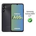Pikkukuva 2 / 5: Suojaa Samsung Galaxy A05S:lle [Paketti 4] Phonillico® Näytönsuojakalvo Transparent