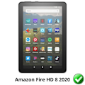 Miniatyrbillede 2 af 3: Beskyttelsesfilm til Amazon Fire HD 8 (2020) [Pakke 2] Ultra Tyndt Beskyttelsesplastik Phonillico