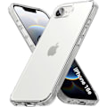 Pikkukuva 1 / 4: iPhone 16e kuori - Phonillico® - Silikoni Geeli TPU - Pehmeä suoja - Ultra ohut - Läpinäkyvä Transparent